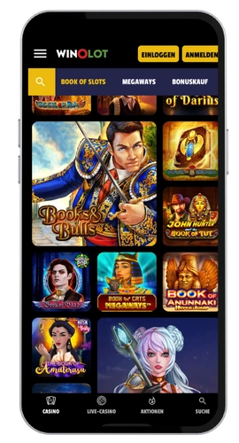 WinoLot Casino s'identifier